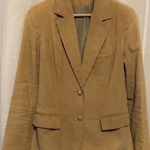 Vintage corduroy blazer jacket